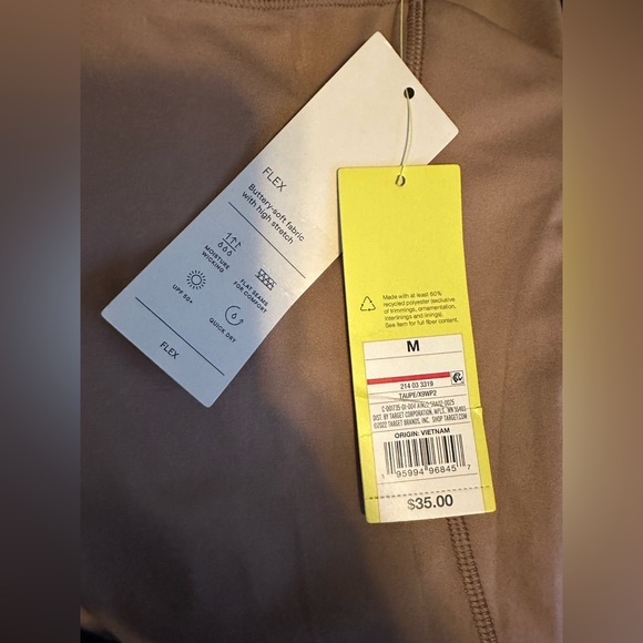 All in Motion Women’s Flex High-Rise 7/8 Legging Taupe - Picture 7 of 9